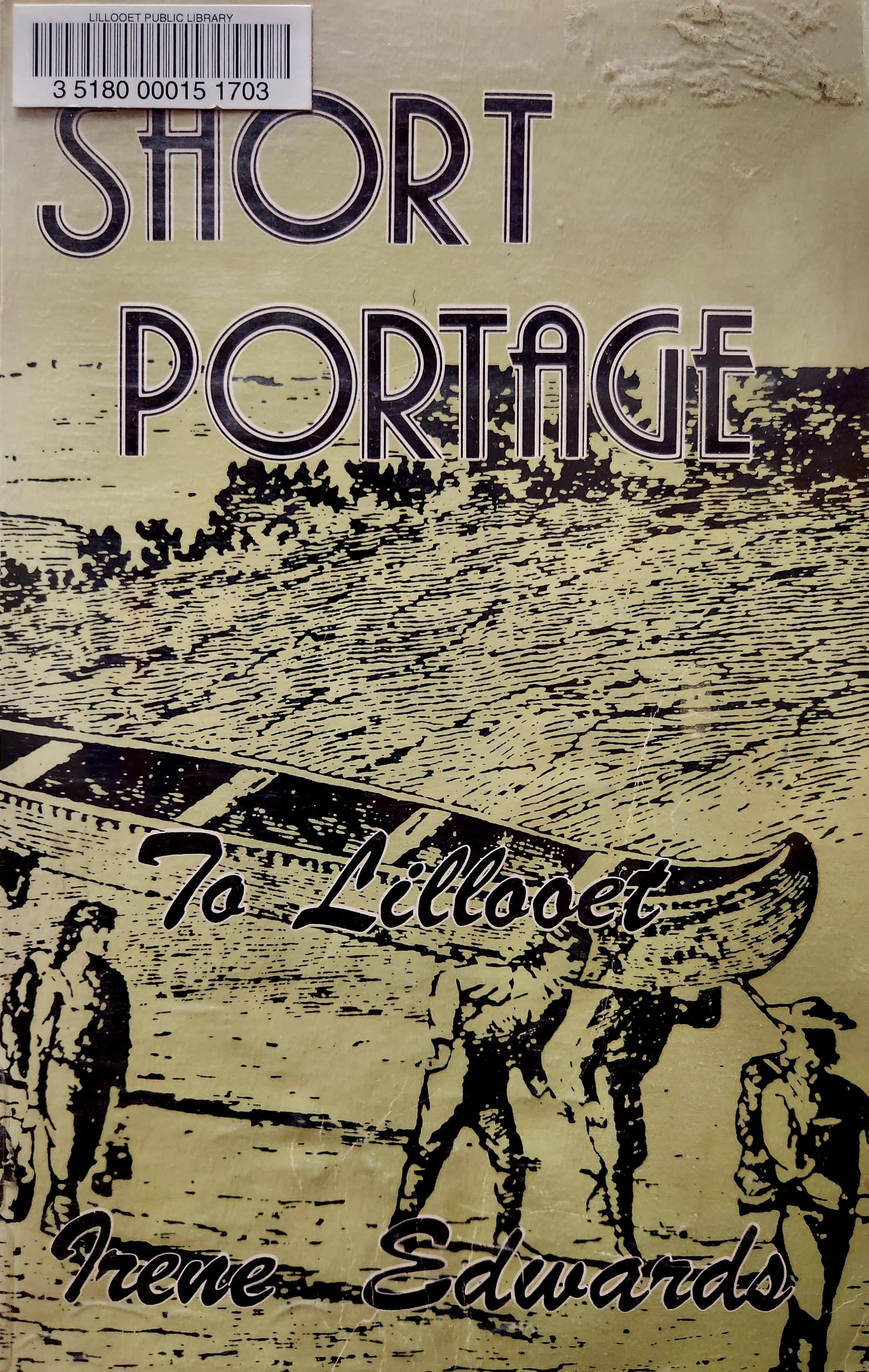 Short portage book coer with canoe