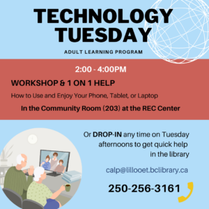 Tech Tuesday Event poster