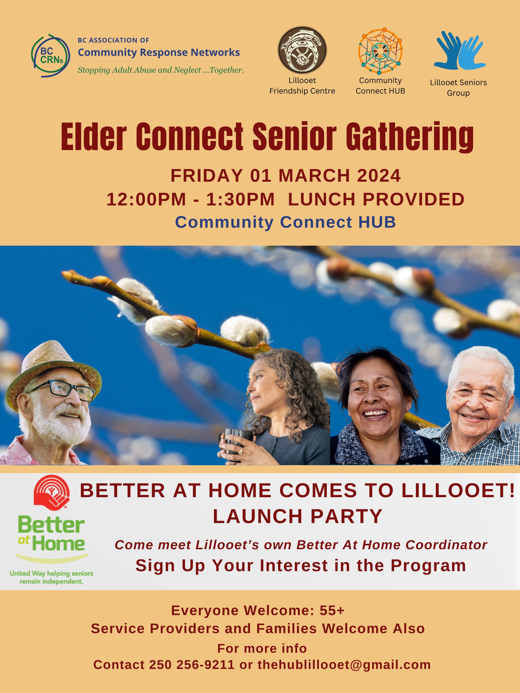 Elder Connect Gathering Poster