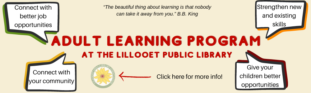 Adult Learning Program banner